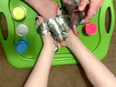 Foot Fun with Slime