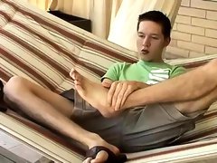 Men breeding boys xxx gay Ryan And His Cummy Sandals