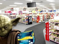 Yoda Buys Tampons After His First Period (ASMR)
