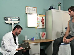 ExtraBigDicks - Latin doctor helps patient with his cock
