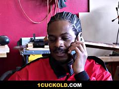 Kris Kixxx, Ivy Ireland Brock Kniles in Interracial Cumshot Hardcore