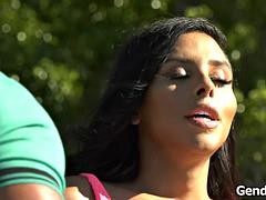 GenderTS Roughly Fucks Deserving Fans Ass with Stiff Hardcore Tgirl Cock in Grateful Anal