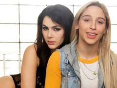 Sensual lesbian sex with Abella Danger and Valentina Nappi