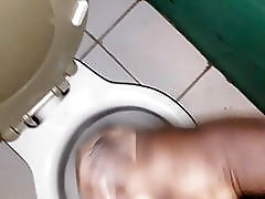 Solo male in the bathroom bbc