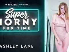 Sweetheart Ashley Lane opens her tight anal hole for a sex toy