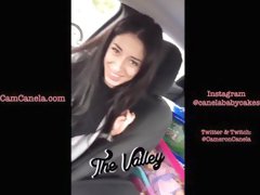 A day in the life of a new pornstar: Cameron Canela 18+ premium Snapchat compilation
